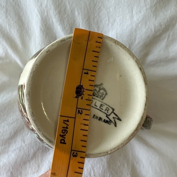 Vintage Sadler English China | The Old Mill Cream Pitcher | Vibrant - Picture 4 of 8